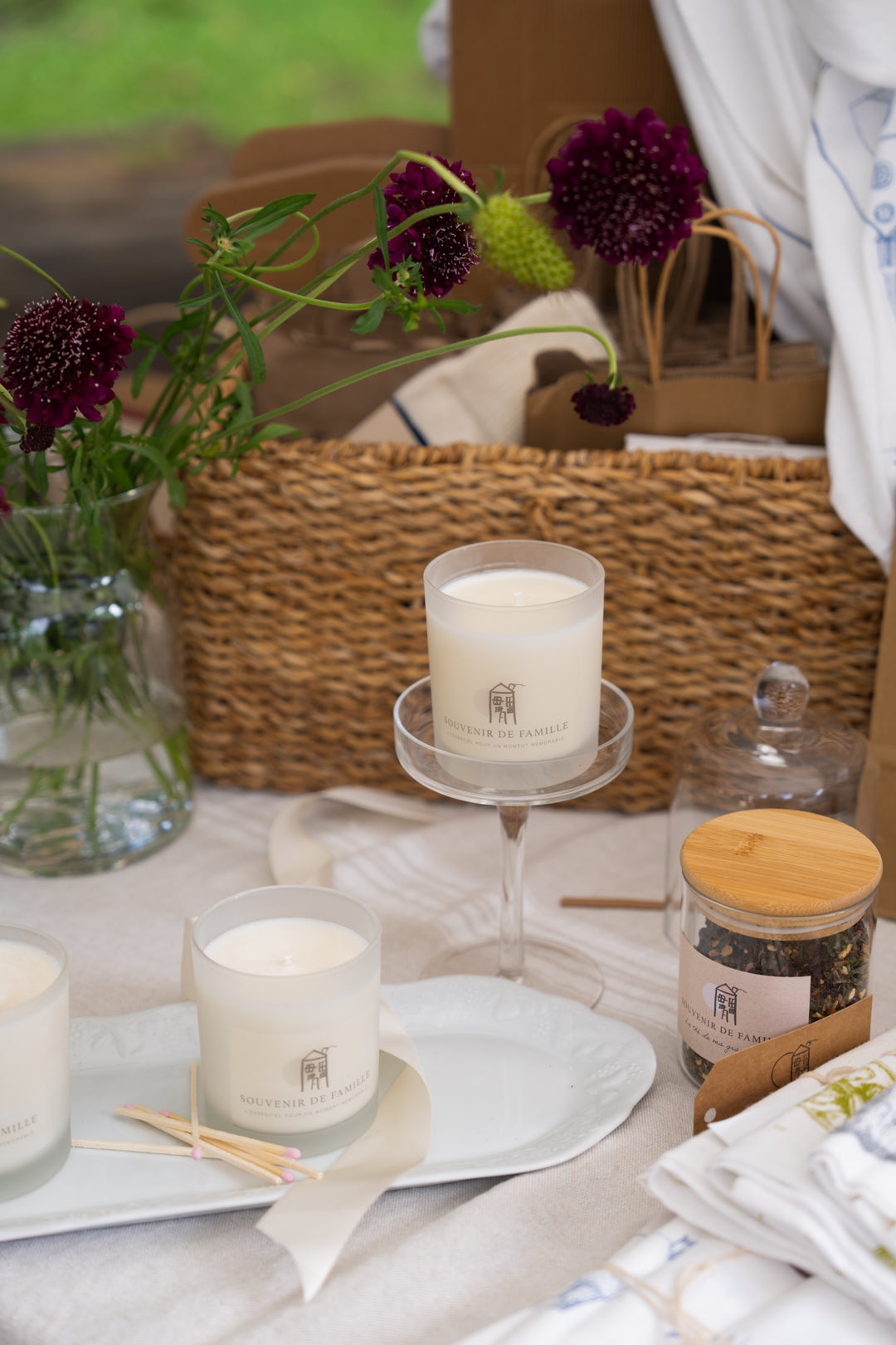 Soy candle - Lily of the valley