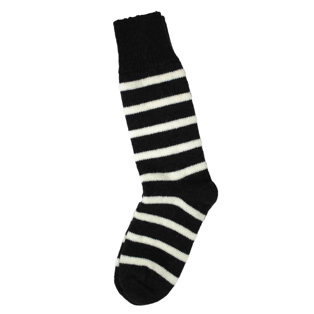Bas de Famille | Wool socks Black & Cream | Made in Quebec | Local ...